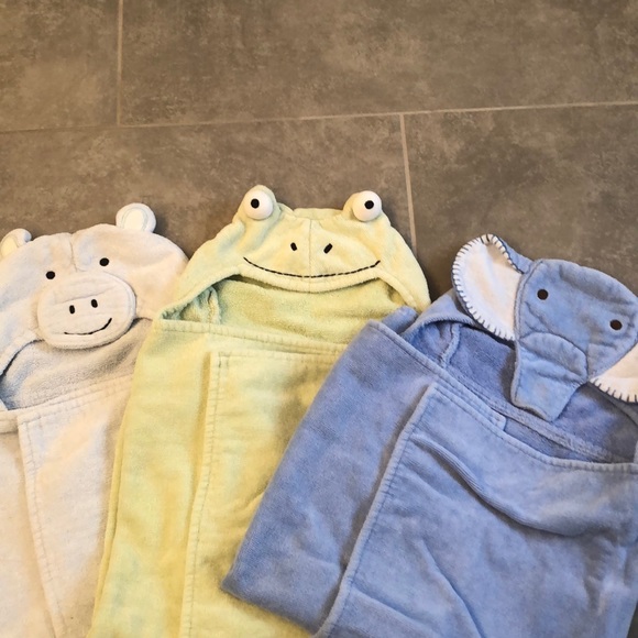 pottery barn hooded towel
